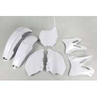 Plastic Kit white for Yamaha YZ 125 (2006-14) - YZ 250 (2006-14) - REPLICA PLASTICS - YAKIT302-046 - Ufo Plast