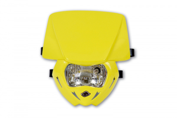 Motocross Panther headlight yellow - Headlight - PF01708-102 - Ufo Plast