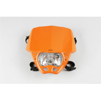 Motocross Cruiser headlight orange - Headlight - PF01707-127 - Ufo Plast