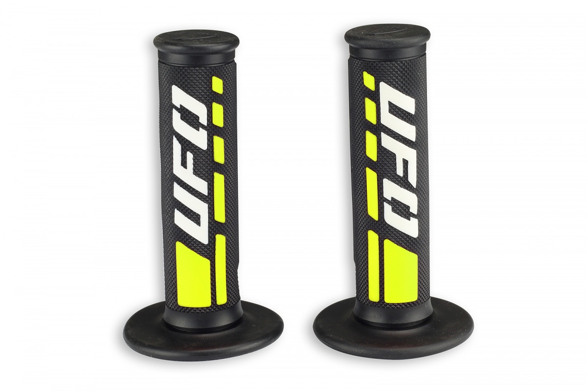 Motocross grips Trax yellow - Manopole - MA01827-D - UFO Plast