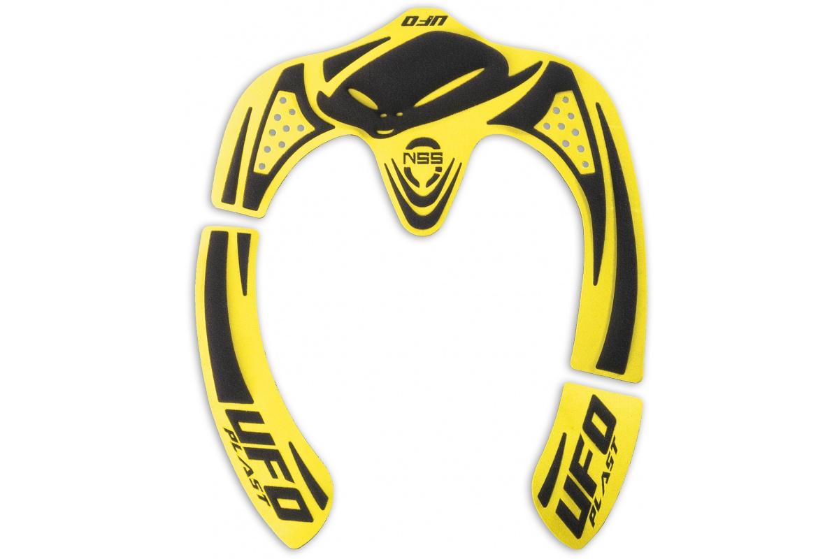 Nss Neck Support System graphic kit yellow - Neck supports - PC02290-D - Ufo Plast