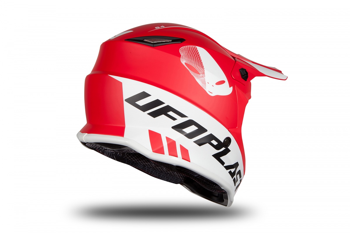 Motocross helmet for kids red matt - Helmets - HE191 - Ufo Plast