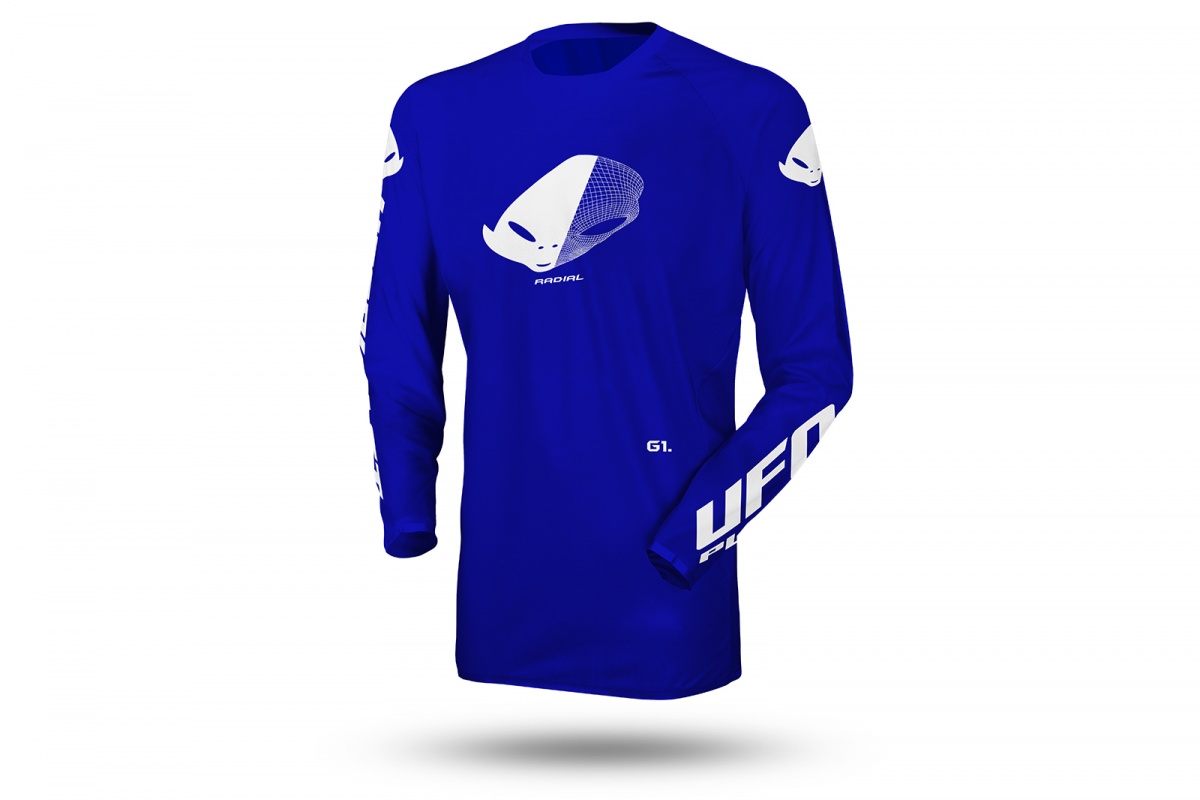 Motocross Radial jersey blue - 2023 COLLECTION - MG04527-C - Ufo Plast