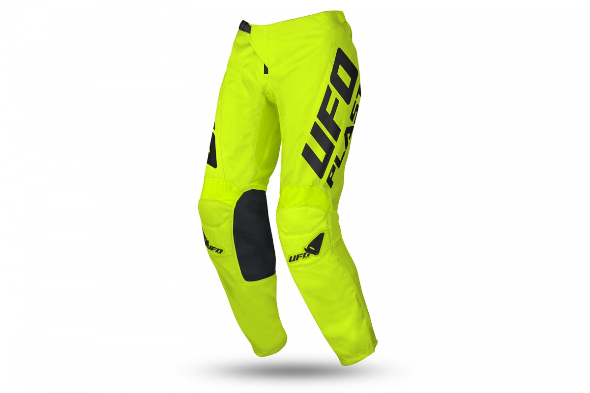 Motocross Radial pants for kids neon yellow - Pants - PI04532-DFLU - Ufo Plast