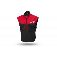 Taiga enduro jacket with protections included red - Jackets - JA13002-KB - Ufo Plast