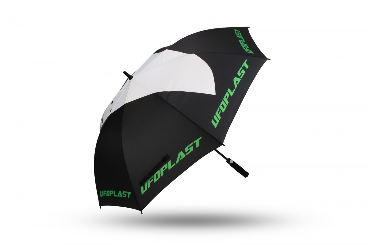 Paddock Umbrella black and green - FREE TIME - AC02477 - Ufo Plast