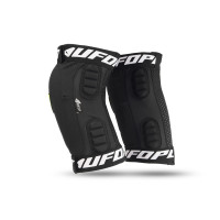 Spartan mountain bike knee guards made of stretch material